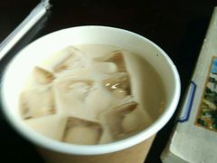 冰榛果拿铁-首都图书馆-咖啡厅