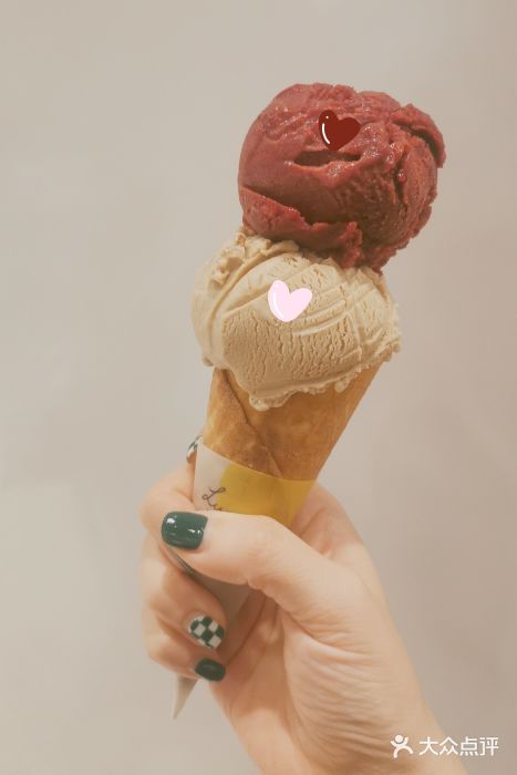 LUNEURS月乐诗·法式冰淇淋(环贸店)双球图片