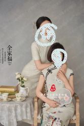 -时光纪亲子全家福照相馆(静安店母女写真父母纪念照)