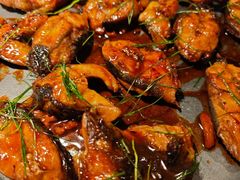 柠檬叶香煎白鳝-张家卫·阳江菜·小海鲜(肥婆湾桥店)