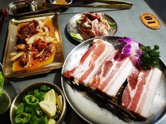 -围炉肉舍•炭烤活鳗•丹东海鲜烤肉(步行街店)