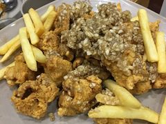 蒜香炸鸡-高基五春川炒鸡排 韩国料理(威海总店)