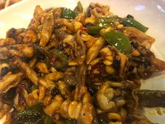豉椒炒圣子-盛港湾海鲜食府(黄沙店)