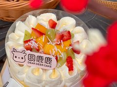 -圆鹿鹿·鲜果半糖蛋糕(常平店)