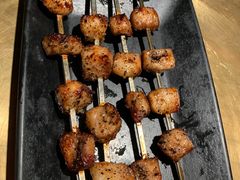 烤猪颈肉-烤匠麻辣烤鱼(环球中心店)