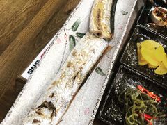 烤带鱼-真情鲍鱼海鲜汤