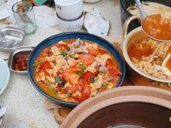 -蚝堡·生蚝海鲜烧烤物种起源•海肠捞饭(刘公岛店)
