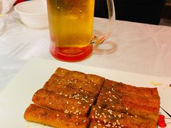 烤蟹柳-早酒肖汉老味拌面