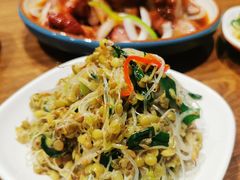 凉拌豆苗-宝林牛肉炒面片(南方装饰城店)