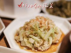 虾抽有机花菜-金戈戈香港豉油鸡(南山海岸城店)