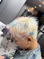 -三原色染发巴黎画染潮色漂色