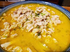 自制酸笋捞肥牛-兰溪小馆(东直门簋街店)