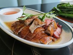 烧腊双拼-玉兰苑一等茶餐厅