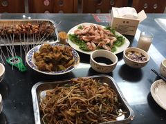 鸡蛋肉丝焖饼-南阳城烧烤海鲜酒店(和平路店)