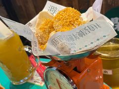 避风塘鲜虾饼-粉灯牛腩牛杂煲·鸡煲(双井店)