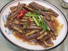 葱姜炒竹蛏-鑫悦楼煎蟹·16年海鲜大排档