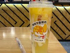 杨枝甘露酸奶-书亦烧仙草(支雪生活广场店)