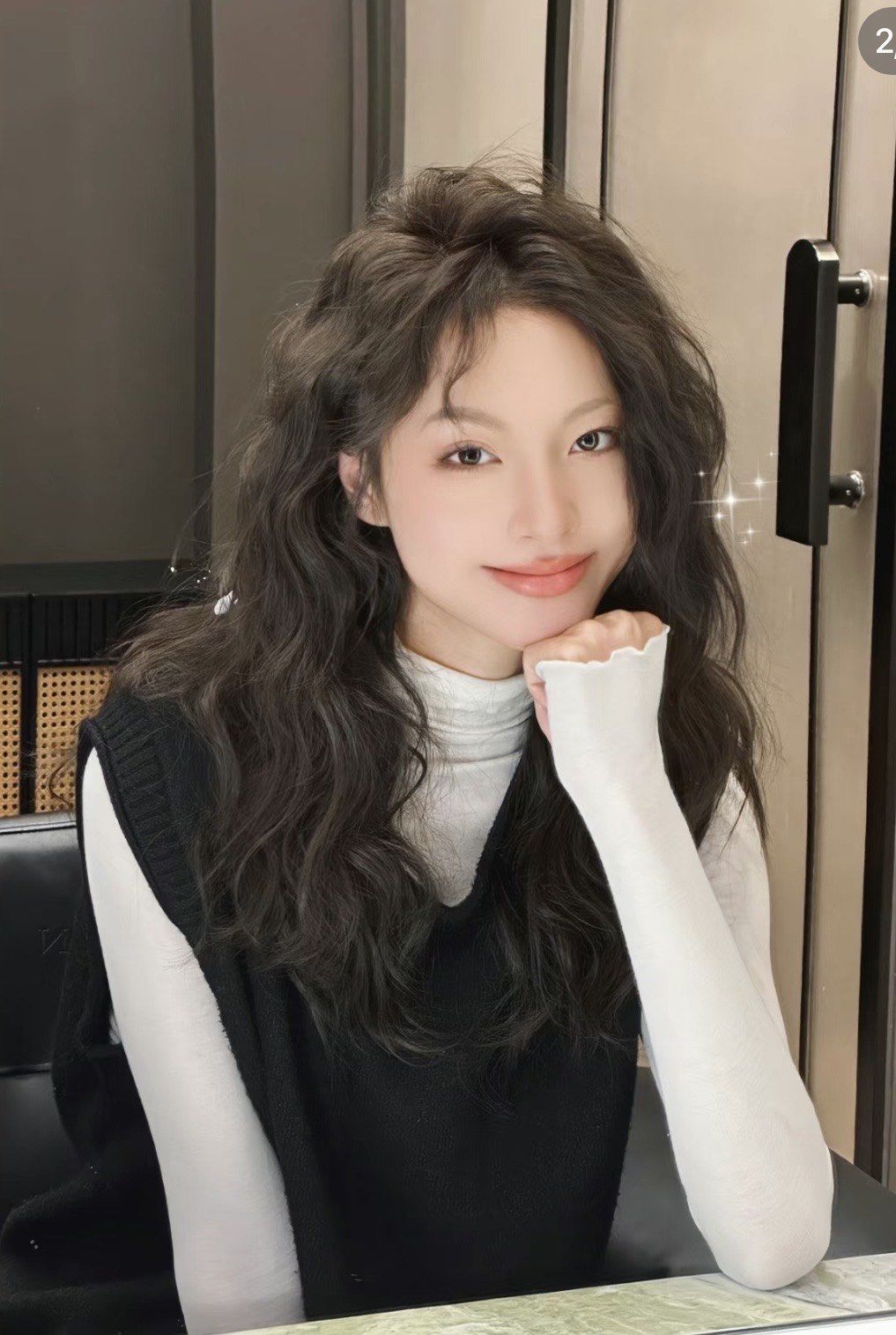 法式复古卷卷发