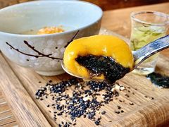 茉莉花蜜芝麻汤圆-啊噗吐呦现场烘焙(麦凯乐店)