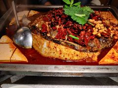 -探鱼·鲜青椒爽麻烤鱼(北京路天河城店)