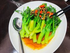 芥蓝小米浓汤浸-泛太平洋大酒店·海天楼中餐厅·粤菜