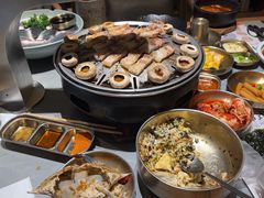 -草家酱蟹炭火烤肉店(珲春南路一店)