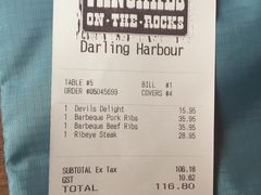 -Pancakes on the rocks(Darling Harbour)