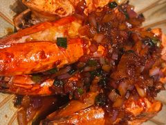 葱汁烧大虾-江户·岚 创意料理(泛海店)