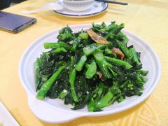 方鱼炒芥兰-得记得潮州海鲜砂锅粥(宝业路店)