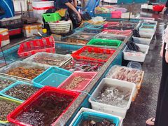 -霞涌市场海鲜摆卖区