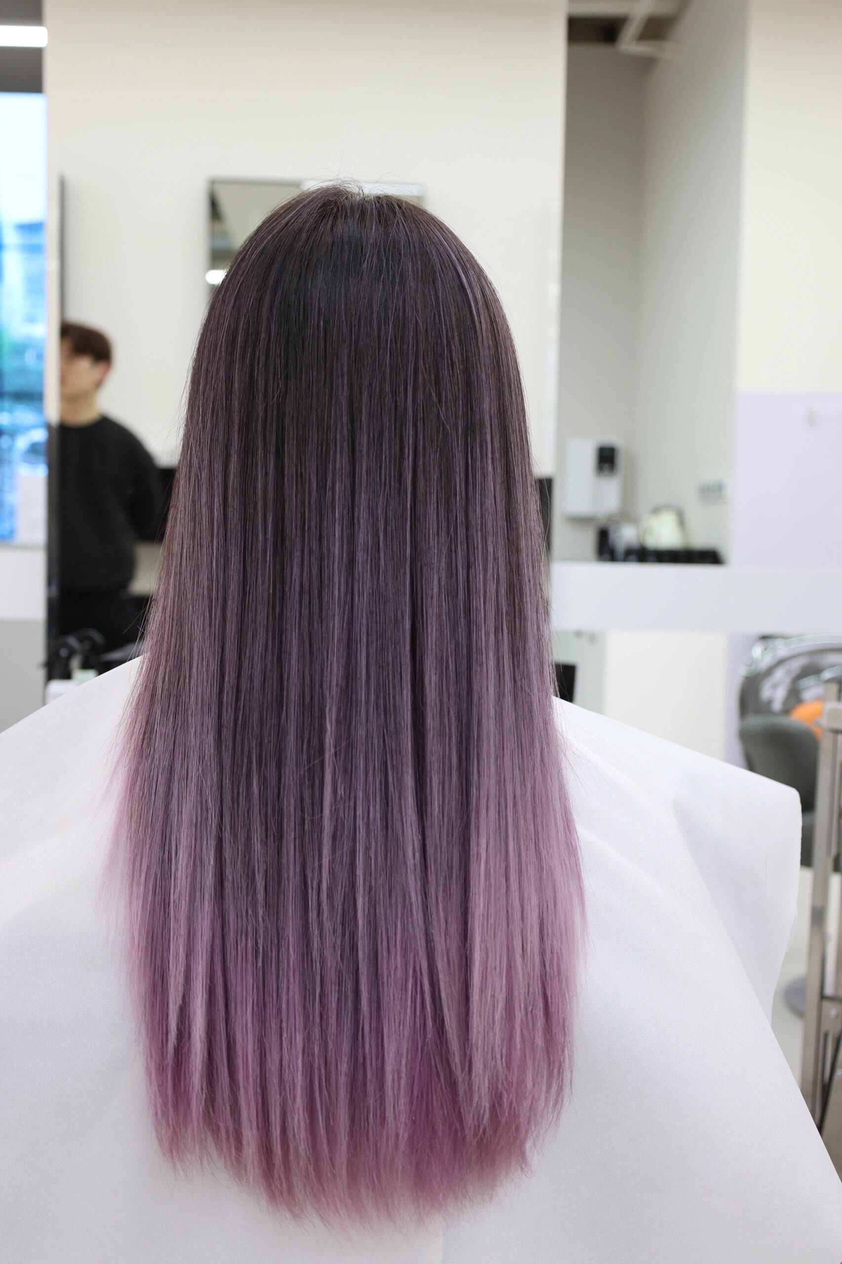 渐变色发的柔情