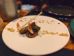 秘制黄狮鱼配鹅肝-AZUL by FUEL蓝色·法式酒馆(琶醍店)