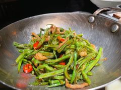 干锅扁豆丝-绿茶餐厅(昌平悦荟店)