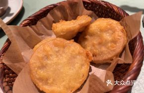 Fried Lotus Root with Pork Filling