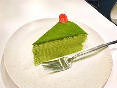 抹茶千层蛋糕-双风车咖啡馆 Twin Windmills(六道口店)