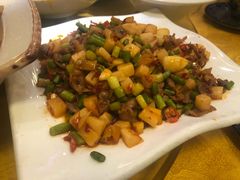爆炒开胃鸡杂-缪氏川菜(丰盛町店)