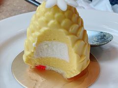 芒果慕斯蛋糕-怡聚轩全日制自助餐厅(大中华喜来登酒店)