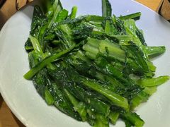 清炒油麦菜-龚兴城鱼羊吉·家传湖北菜(苗栗路总店)