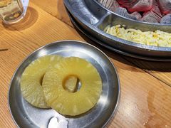 蜜甜烤菠萝-姜虎东白丁烤肉(虹桥天地店)