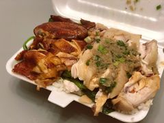 油鸡拼切鸡饭-九爺雞(文德路店)