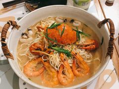 膏蟹拌面-十面欢腾·海鲜面·台式Bistro(长乐路店)