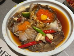 -草家酱蟹炭火烤肉店(珲春南路一店)