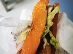 板烧鸡腿堡-麦当劳(新华路步步高店)