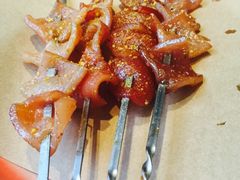 烤猪皮-喝丢一只鞋辣炒海鲜小烧烤(三八广场店)