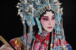 -胭脂猫京剧摄影