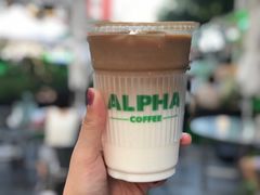 咖啡拿铁-ALPHA COFFEE阿尔法咖啡(虹泉路店)