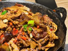 烟笋炒腊肉-建辉湖南土菜馆(南大街店)