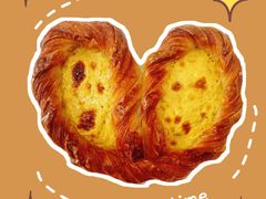 爱心香草蛋奶酥-PAOPAO Bakery&Café(港汇店)