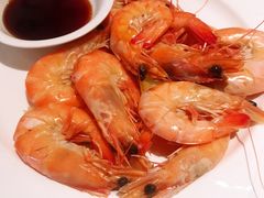姜葱白灼基围虾-恰恰餐厅(硕和生活广场店)