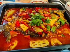 啤酒烤鱼-老表记广西宵夜螺蛳鸭脚煲(西大店)